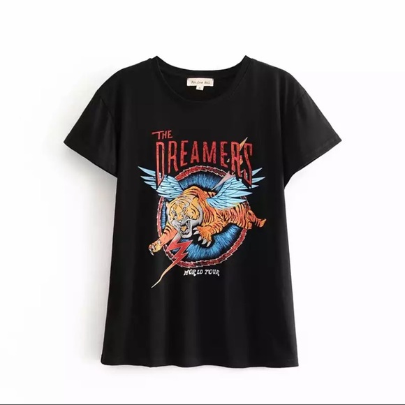 SOLD OUT Dreamers Rock n Roll Band Graphic Tee - Picture 3 of 3